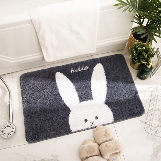 New cute cartoon pet bathroom doormat, non-slip absorbent floor mat for home entrances and bathrooms. New cute cartoon pet bathroom doormat, non-slip absorbent floor mat for home entrances and bathrooms.