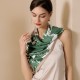 2025 Spring new imitation silk scarf for women, floral print decorative scarf, Korean style large square scarf, bag, silk scarf wholesale 2025 Spring new imitation silk scarf for women, floral print decorative scarf, Korean style large square scarf, bag, silk scarf wholesale