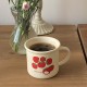 Korean Instagram-style natural green apple lemon glass water cup, refreshing heat-resistant juice cup, simple and artistic milk cup Korean Instagram-style natural green apple lemon glass water cup, refreshing heat-resistant juice cup, simple and artistic milk cup