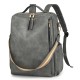 New women's retro backpack, multifunctional PU fashion women's bag, travel backpack wholesale