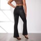 Amazon Cross-Border European and American High-Waisted Slimming Flared Jeans: 2025 Spring New Elegant Style Pants Amazon Cross-Border European and American High-Waisted Slimming Flared Jeans: 2025 Spring New Elegant Style Pants