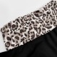 2025 Spring/Summer new European and American cross-border women's fashion: one-shoulder leopard print patchwork, tight, slightly flared long-sleeved dress. 2025 Spring/Summer new European and American cross-border women's fashion: one-shoulder leopard print patchwork, tight, slightly flared long-sleeved dress.