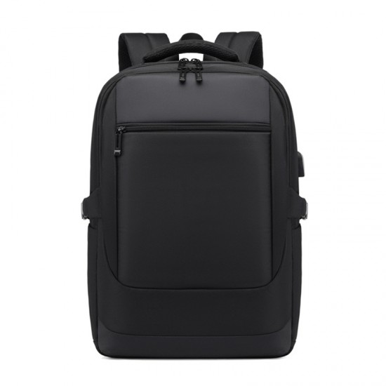 Cross-border business backpack, men's casual waterproof laptop bag, suitable for students traveling outdoors or attending classes