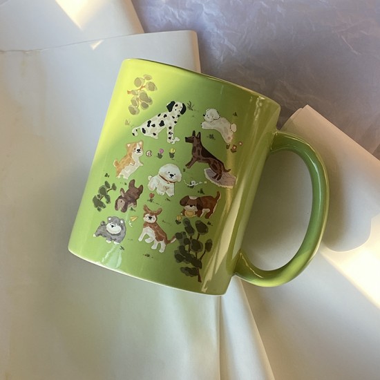 Homemade cute kitten flip-top ceramic mug, niche and fun coffee cup and water cup gift, 270ml. Homemade cute kitten flip-top ceramic mug, niche and fun coffee cup and water cup gift, 270ml.