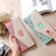 Cross-Border European and American Popular Women's Long Wallet with Retro Print and Fashionable Wallet, Clutch, and Coin Purse