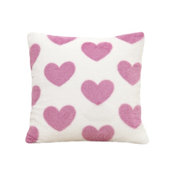 Cross-border Amazon Instagram Faux Rabbit Fur Solid Color Striped Plush Pillowcase, Single-Sided Cushion, Lumbar Pillow Cross-border Amazon Instagram Faux Rabbit Fur Solid Color Striped Plush Pillowcase, Single-Sided Cushion, Lumbar Pillow