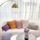 Cross-border Nordic INS twill velvet pillowcases, pompom chiffon lace pillows, living room sofa, bedroom party decor Cross-border Nordic INS twill velvet pillowcases, pompom chiffon lace pillows, living room sofa, bedroom party decor