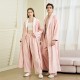 320g thickened, extra-long, comfortable cotton fleece nightgown for men and women, European sizes, simple, plush, plush bathrobe.