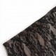 Summer European and American Waist-Fitting Spliced Sleeveless T-Shirt Elegant Ruffled Small Flying Sleeve 3D Flower Decorated Contrast Color Top Summer European and American Waist-Fitting Spliced Sleeveless T-Shirt Elegant Ruffled Small Flying Sleeve 3D Flower Decorated Contrast Color Top