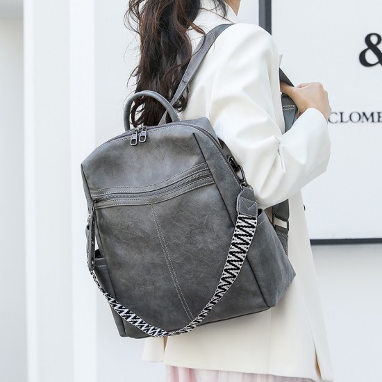New cross-border bags, 2025, large-capacity crossbody shoulder bags, PU women's business commuter bags, backpacks New cross-border bags, 2025, large-capacity crossbody shoulder bags, PU women's business commuter bags, backpacks