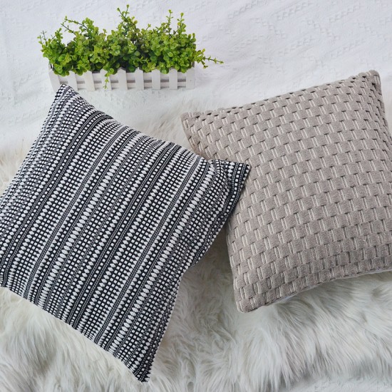 Cross-border INs cute cartoon rabbit retro colorful geometric wave pillows, living room and bedroom sofa cushions Cross-border INs cute cartoon rabbit retro colorful geometric wave pillows, living room and bedroom sofa cushions
