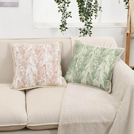 Cross-border Nordic INS Dutch velvet high-precision printed pillowcases, ruffled skirt cushion covers, home sofa decor Cross-border Nordic INS Dutch velvet high-precision printed pillowcases, ruffled skirt cushion covers, home sofa decor
