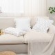 Cross-border Nordic INSIZE chain-embroidered jacquard throw pillow covers, floral and bird twill cushion covers, living room sofa fabrics Cross-border Nordic INSIZE chain-embroidered jacquard throw pillow covers, floral and bird twill cushion covers, living room sofa fabrics