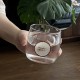 Korean INS natural style blueberry fruit glass, high-borosilicate heat-resistant milk cup. Simple, artistic breakfast cup Korean INS natural style blueberry fruit glass, high-borosilicate heat-resistant milk cup. Simple, artistic breakfast cup