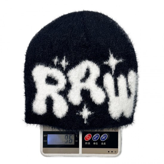 New faux mink knitted jacquard hats, in stock, cross-border hot-selling knitted hats, popular European and American beanie hats. New faux mink knitted jacquard hats, in stock, cross-border hot-selling knitted hats, popular European and American beanie hats.