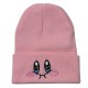 European and American male and female students, autumn and winter, cute Kirby knitted hats for women, outdoor pullovers, warm wool hats with cartoon characters. European and American male and female students, autumn and winter, cute Kirby knitted hats for women, outdoor pullovers, warm wool hats with cartoon characters.