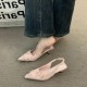 Women's summer flip-flops, 2025 new style, flat-soled, soft-soled white slip-on sandals for pregnant women to wear as outdoor wear Women's summer flip-flops, 2025 new style, flat-soled, soft-soled white slip-on sandals for pregnant women to wear as outdoor wear