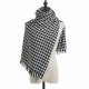 Houndstooth scarf for women, winter 2025 new plaid imitation cashmere scarf wholesale manufacturer, thickened shawl neckerchief for women Houndstooth scarf for women, winter 2025 new plaid imitation cashmere scarf wholesale manufacturer, thickened shawl neckerchief for women