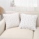 Cross-border Nordic INSIZE chain-embroidered jacquard throw pillow covers, floral and bird twill cushion covers, living room sofa fabrics Cross-border Nordic INSIZE chain-embroidered jacquard throw pillow covers, floral and bird twill cushion covers, living room sofa fabrics