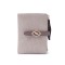 New women's short wallet, European and American style, simple, PU zippered and clasp, foldable clutch, student coin purse wholesale.