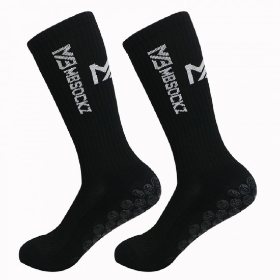 Cross-border, practical, non-slip, doped-in mid-calf socks with lettering. Thickened towel-soled, wear-resistant, breathable men's sports socks. Cross-border, practical, non-slip, doped-in mid-calf socks with lettering. Thickened towel-soled, wear-resistant, breathable men's sports socks.