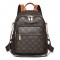 New trendy women's backpacks, 2025, light luxury European and American retro, large-capacity student commuter backpacks