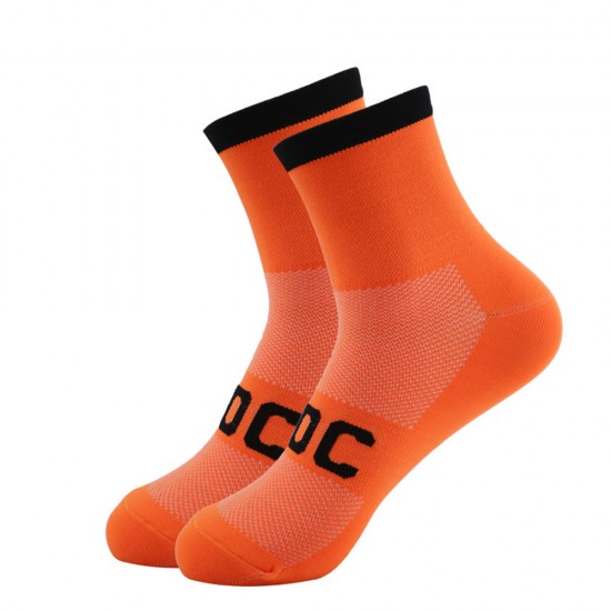 New spring and summer cycling socks, outdoor cycling, high-elastic reflective cycling socks, antibacterial and sweat-wicking women's socks