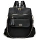 New Women's Casual Oxford Backpack with Tassels Retro British-style contrasting multifunctional backpack