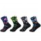 New geometric trendy socks, Amazon foreign trade socks, men's and women's stylish cotton long socks, wholesale sports.