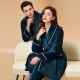 New Chinese-style gradient waffle couple's bathrobes for women. Men's soft, absorbent, breathable nightgown for spring, summer, and autumn. New Chinese-style gradient waffle couple's bathrobes for women. Men's soft, absorbent, breathable nightgown for spring, summer, and autumn.