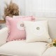 Cross-border Nordic INS towel embroidery, cute sofa and bedroom cushion with star and bow pattern. Cross-border Nordic INS towel embroidery, cute sofa and bedroom cushion with star and bow pattern.