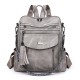 2025 spring cross-border trend PU women's bags, casual and multifunctional backpack wholesale