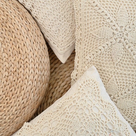 Nordic fabric home simple pillows, solid color quilted geometric diamond shape, home sofa and office pillowcases, including cores Nordic fabric home simple pillows, solid color quilted geometric diamond shape, home sofa and office pillowcases, including cores