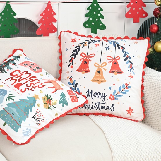 Cross-border rabbit fur jacquard leaf pillowcase, living room sofa cushion, bed cushion cover, bedroom bay window cushion Cross-border rabbit fur jacquard leaf pillowcase, living room sofa cushion, bed cushion cover, bedroom bay window cushion