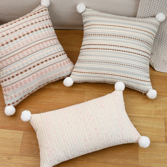 Cross-border Nordic ins black, light luxury, vintage-style pillowcases for living room, sofa, and bedroom cushions.