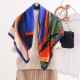 2025 New Silk Square Handkerchief, Retro Graffiti Square Handkerchief, Colorful Niche Silk Scarf, Wholesale Women's Scarf and Shawl 2025 New Silk Square Handkerchief, Retro Graffiti Square Handkerchief, Colorful Niche Silk Scarf, Wholesale Women's Scarf and Shawl