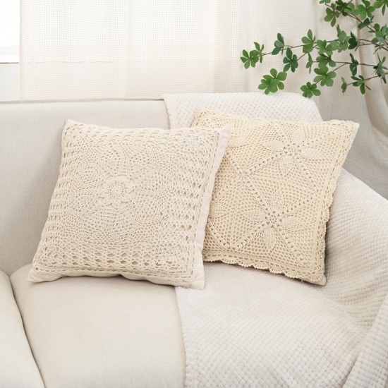 Nordic fabric home simple pillows, solid color quilted geometric diamond shape, home sofa and office pillowcases, including cores Nordic fabric home simple pillows, solid color quilted geometric diamond shape, home sofa and office pillowcases, including cores