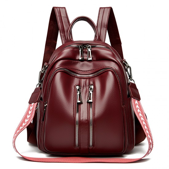 Luxury women's backpack, 2025 new stylish soft leather women's travel backpack, large-capacity student schoolbag. Luxury women's backpack, 2025 new stylish soft leather women's travel backpack, large-capacity student schoolbag.