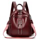 Luxury women's backpack, 2025 new stylish soft leather women's travel backpack, large-capacity student schoolbag. Luxury women's backpack, 2025 new stylish soft leather women's travel backpack, large-capacity student schoolbag.