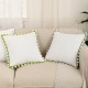 Cross-border Nordic ins bow-knotted lambskin pillows, plush, skin-friendly living room cushions. Cross-border Nordic ins bow-knotted lambskin pillows, plush, skin-friendly living room cushions.