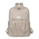 New simple women's backpacks, 2025 summer casual women's backpacks, stylish, solid-color, lightweight Longbu Women's Backpack