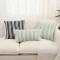 Nordic ins, sofa pillows, Chanel-style tassel pillows, Wabi-sabi-style, black and white long lumbar pillows for living rooms