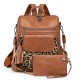 Cute new retro leopard print women's backpacks, fashionable large-capacity backpacks, wholesale Cute new retro leopard print women's backpacks, fashionable large-capacity backpacks, wholesale