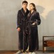 End of year INSS flannel robe for men, simple, large-size coral fleece couple's bathrobe for women, long, thick, autumn and winter. End of year INSS flannel robe for men, simple, large-size coral fleece couple's bathrobe for women, long, thick, autumn and winter.