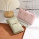 New cross-border women's wallet, long, fashionable, leaf embroidered, multifunctional, large-capacity clutch, PU wallet, wholesale. New cross-border women's wallet, long, fashionable, leaf embroidered, multifunctional, large-capacity clutch, PU wallet, wholesale.