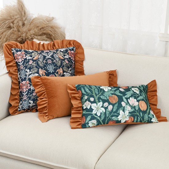 Cross-border Nordic ins solid bouclé lace pillowcases for simple, vintage sofa and bedroom cushions. Cross-border Nordic ins solid bouclé lace pillowcases for simple, vintage sofa and bedroom cushions.