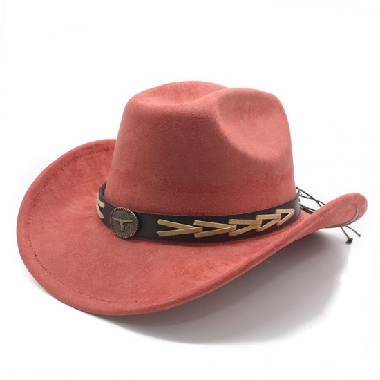 Thickened hardtop cowboy hat, dopamine suede, curved brim hat, French cross-border wholesale, ethnic style. Thickened hardtop cowboy hat, dopamine suede, curved brim hat, French cross-border wholesale, ethnic style.