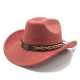 Thickened hardtop cowboy hat, dopamine suede, curved brim hat, French cross-border wholesale, ethnic style. Thickened hardtop cowboy hat, dopamine suede, curved brim hat, French cross-border wholesale, ethnic style.