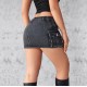 European and American cross-border 2025 new denim skirt for women, summer retro, stretch, slim-fit, workwear, pocket shorts. European and American cross-border 2025 new denim skirt for women, summer retro, stretch, slim-fit, workwear, pocket shorts.
