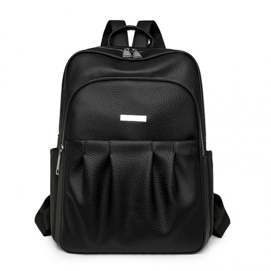 New simple women's backpacks, 2025 summer casual women's backpacks, stylish, solid-color, lightweight Longbu Women's Backpack